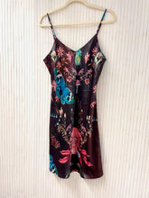 Load image into Gallery viewer, SAMPLE SALE: Butterfly &#39;Nectar&#39; print silk slip dress in size small