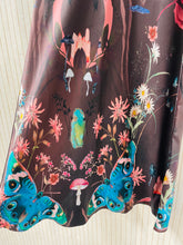 Load image into Gallery viewer, SAMPLE SALE: Butterfly &#39;Nectar&#39; print silk slip dress in size small