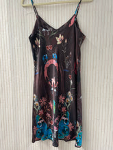 Load image into Gallery viewer, SAMPLE SALE: Butterfly &#39;Nectar&#39; print silk slip dress in size small