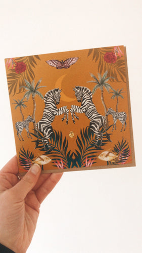 SAMPLE SALE: Pack of 4 animal/nature Greetings Cards